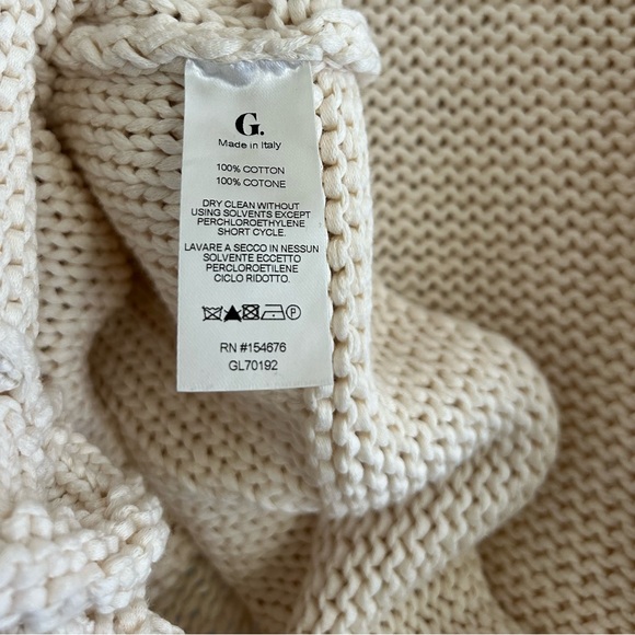 $595 G. Label By Goop Beckham Beach Knit Cardigan Sweater Size XS - Picture 6 of 7